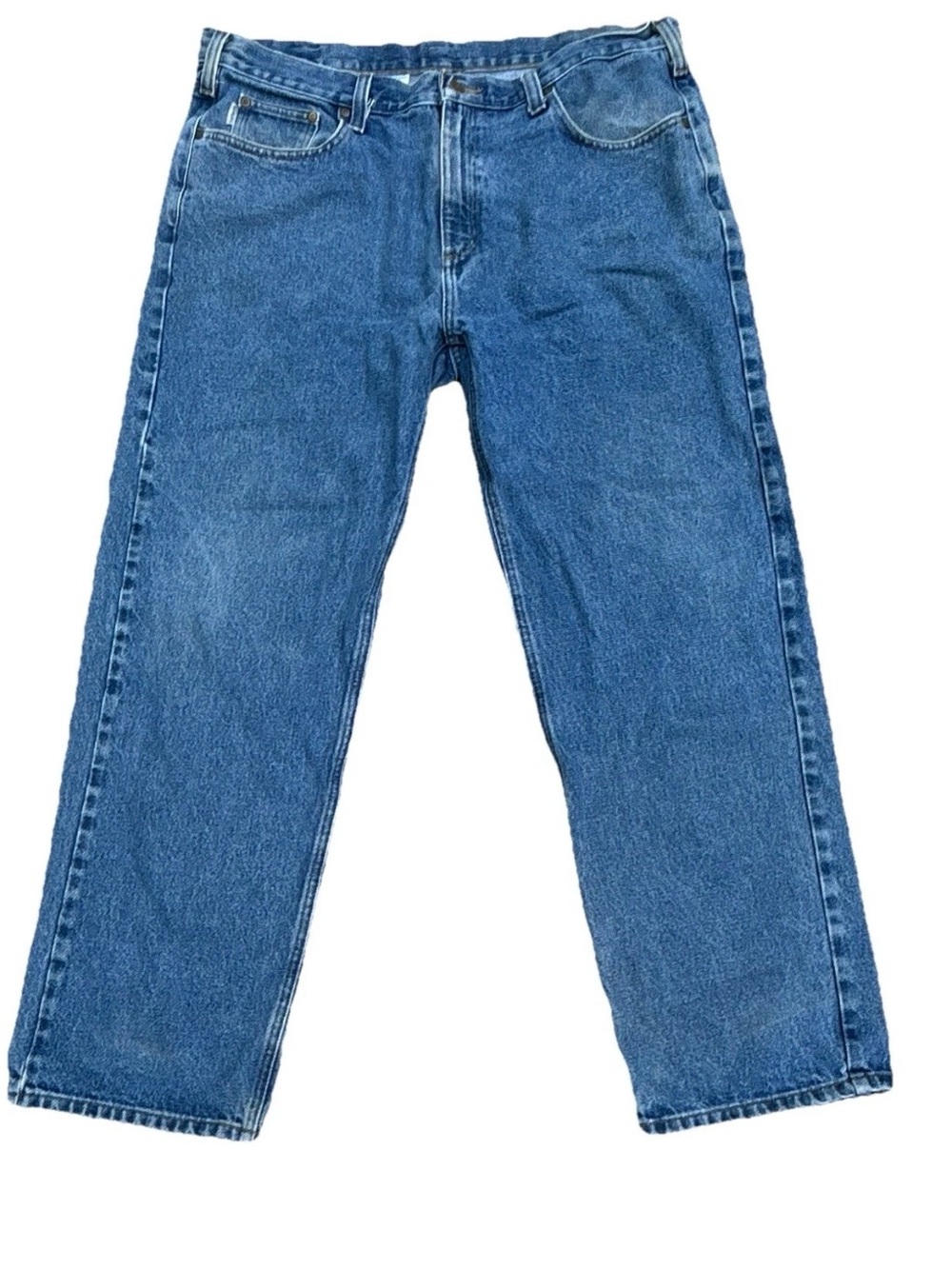 Carhartt Men's Straight-Leg Jeans in Blue Denim